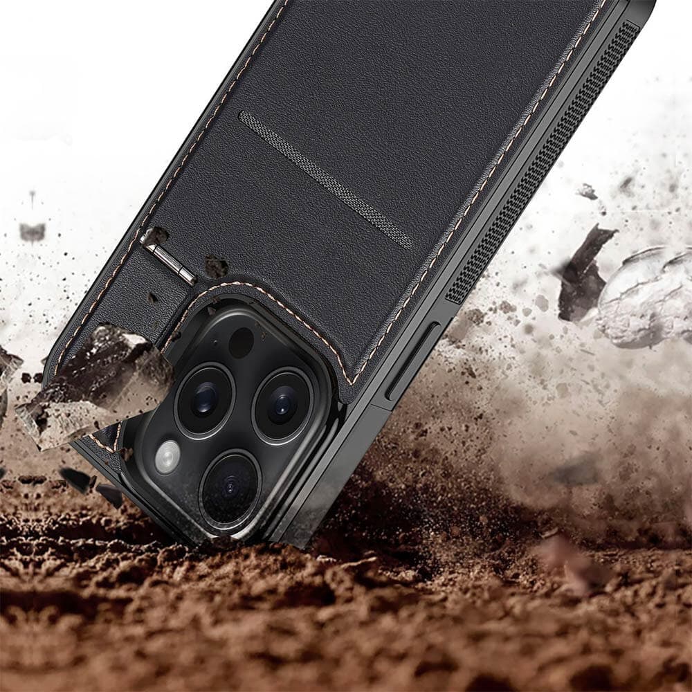 Coque de Protection Dux Ducis pour Apple iPhone 15 Pro Max Noir - Vue 16