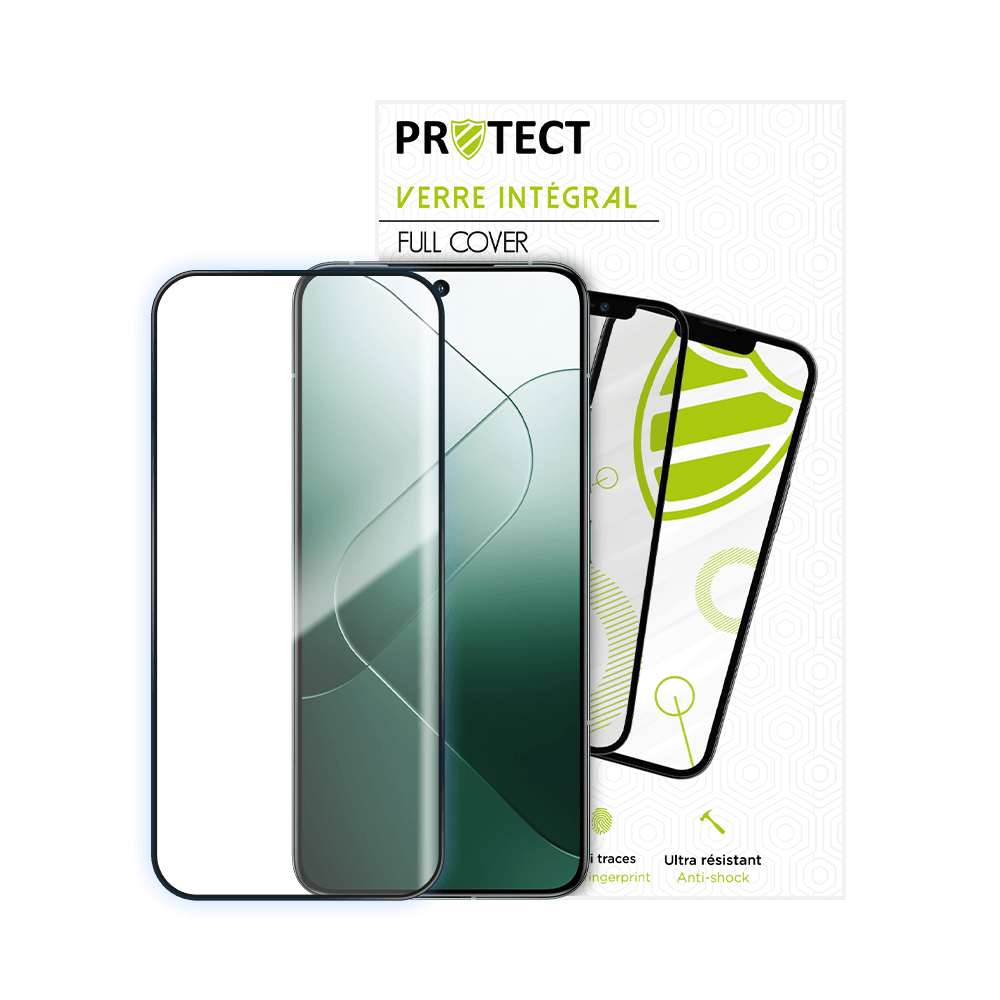 Verre trempé intégral 5D 9H – protection écran Xiaomi 14 5G – PROTECT Noir - Vue 16