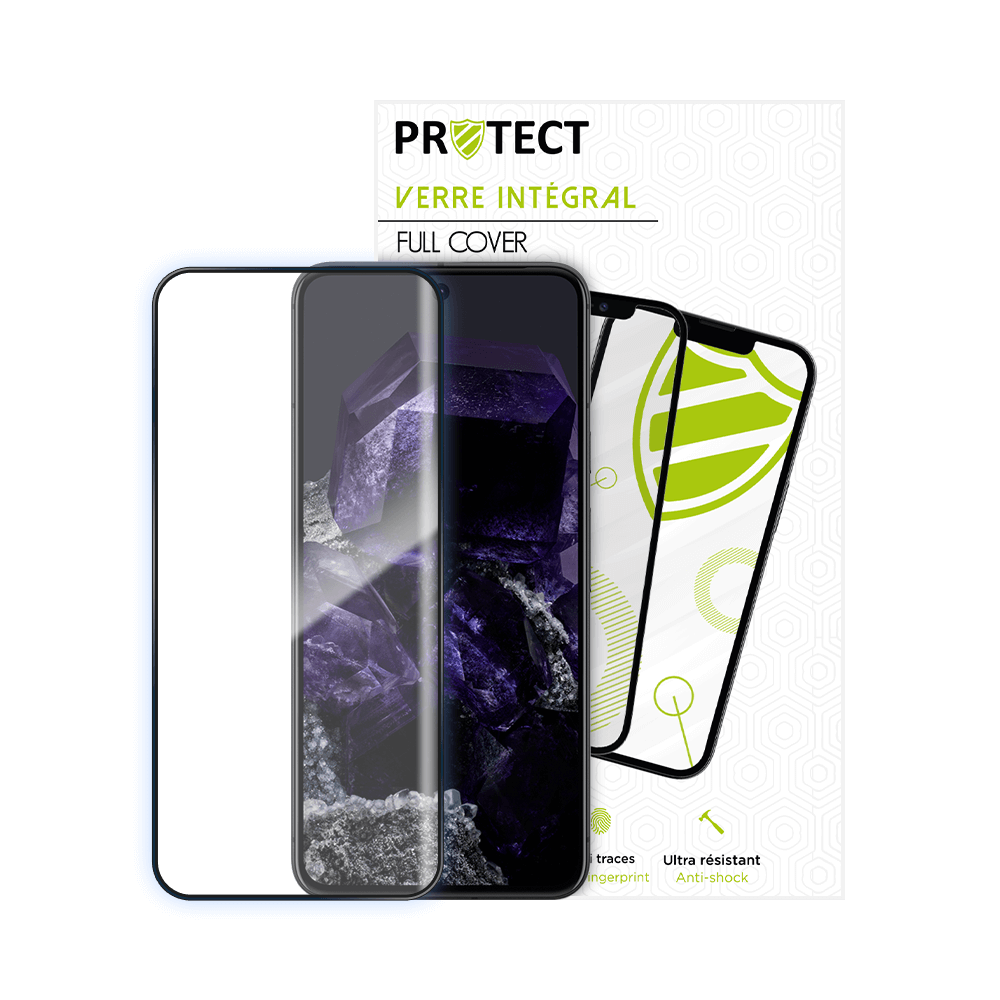 Verre trempé intégral 5D 9H – protection écran Google Pixel 8 – PROTECT Noir - Vue 16