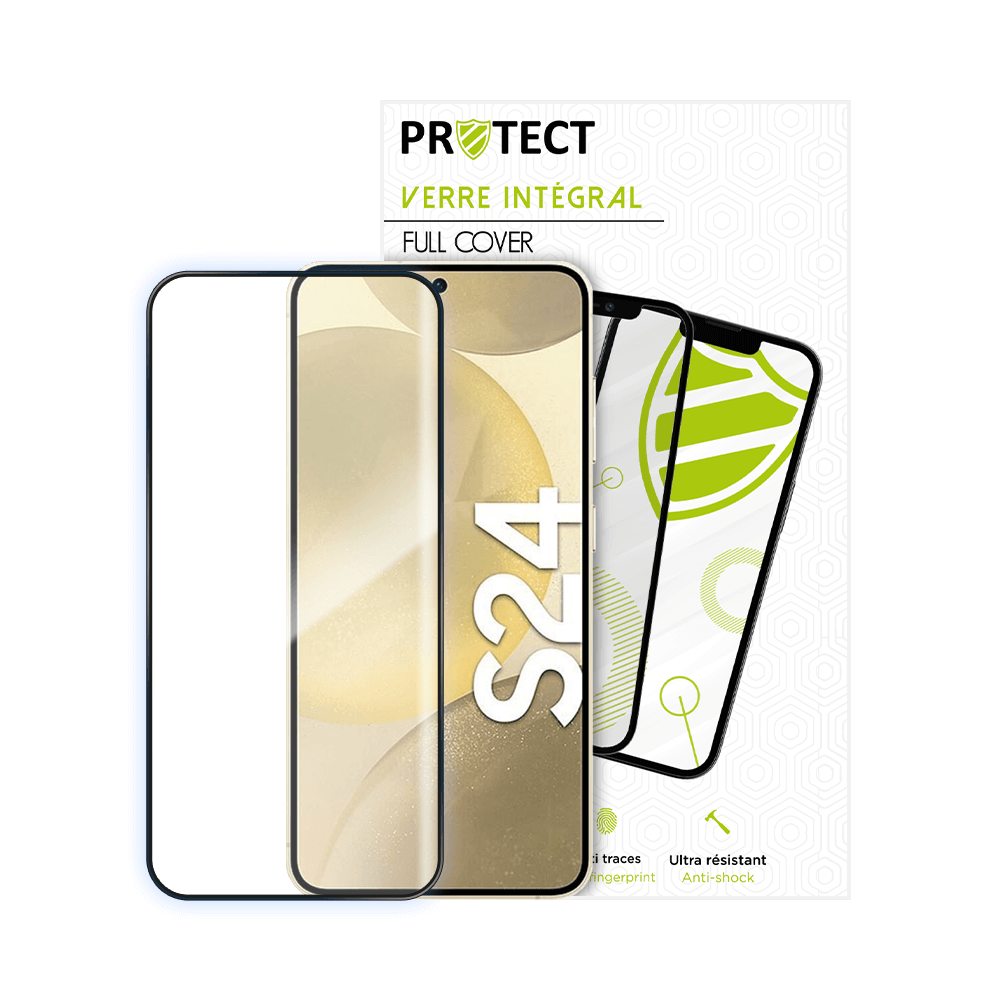 Verre trempé intégral 5D 9H – protection écran Samsung Galaxy S24 5G – PROTECT Noir - Vue 16