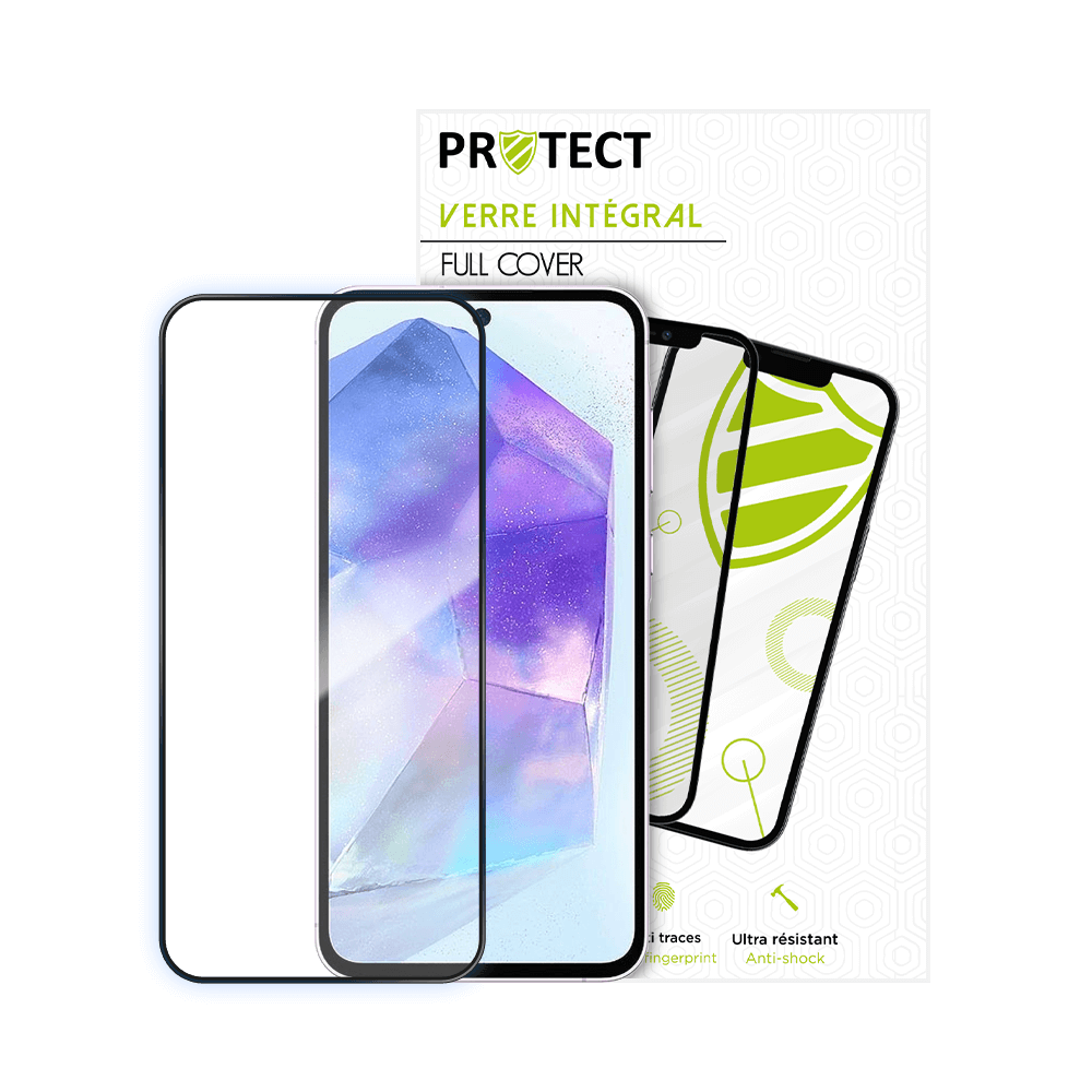 Verre trempé intégral 5D 9H – protection écran Samsung Galaxy A35 5G – PROTECT Noir - Vue 16