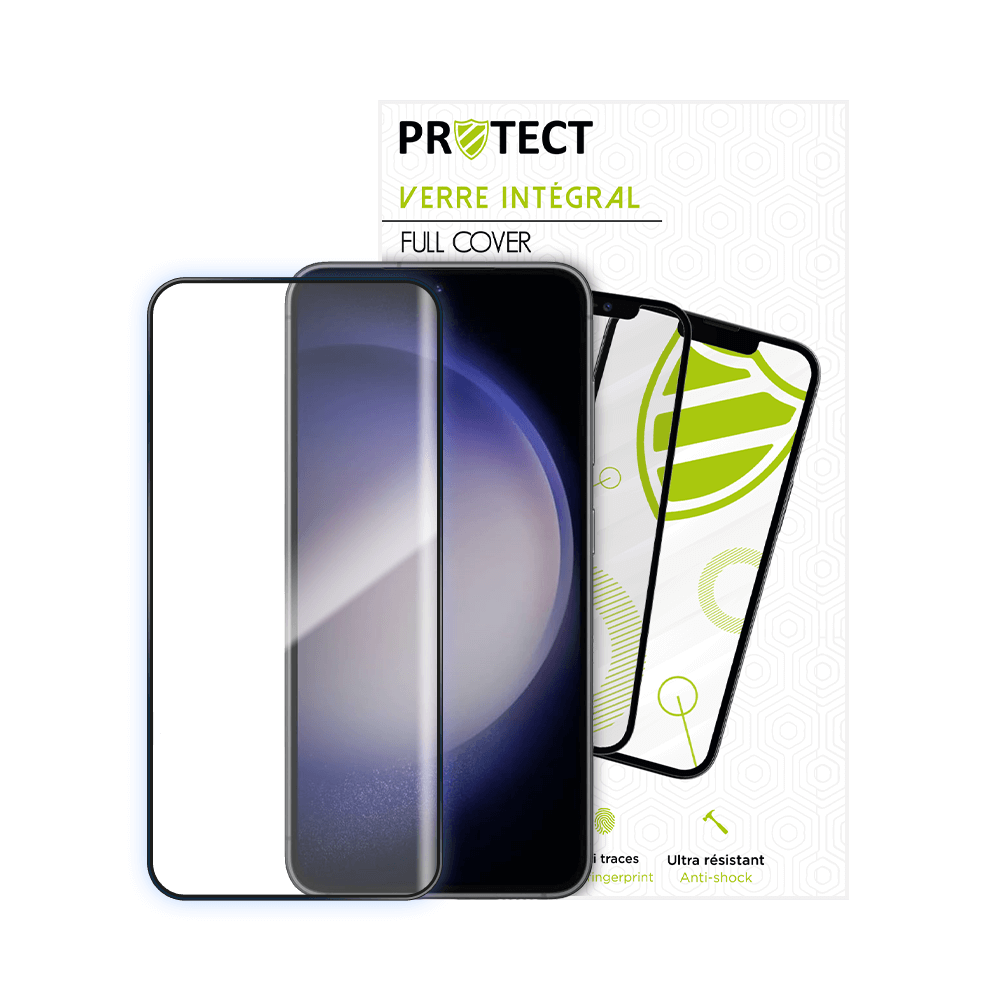 Verre trempé intégral 5D 9H – protection écran Samsung Galaxy S23 5G – PROTECT Noir - Vue 16