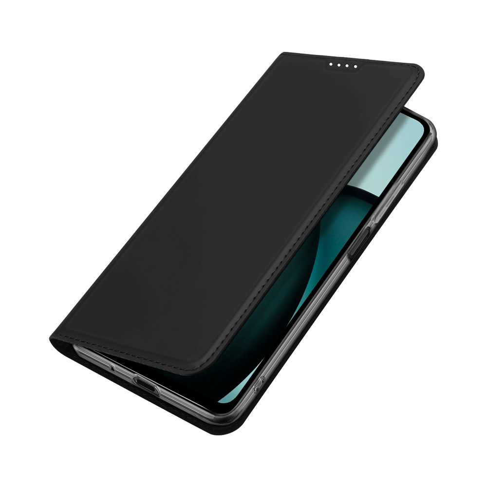 Housse folio Xiaomi Redmi A3 porte-carte – Dux Ducis Skin Pro Noir - Vue 5