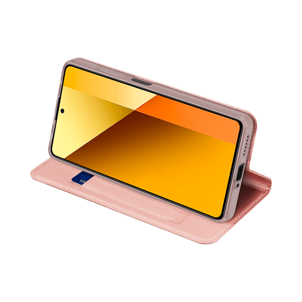 Housse folio Xiaomi Redmi Note 13 5G porte-carte – Dux Ducis Skin Pro Bleu - Vue 7