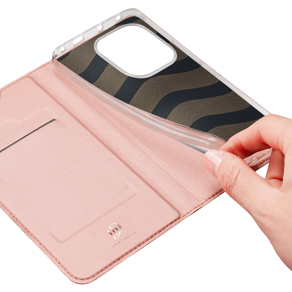 Housse folio Xiaomi Redmi Note 13 4G porte-carte – Dux Ducis Skin Pro Noir - Vue 9