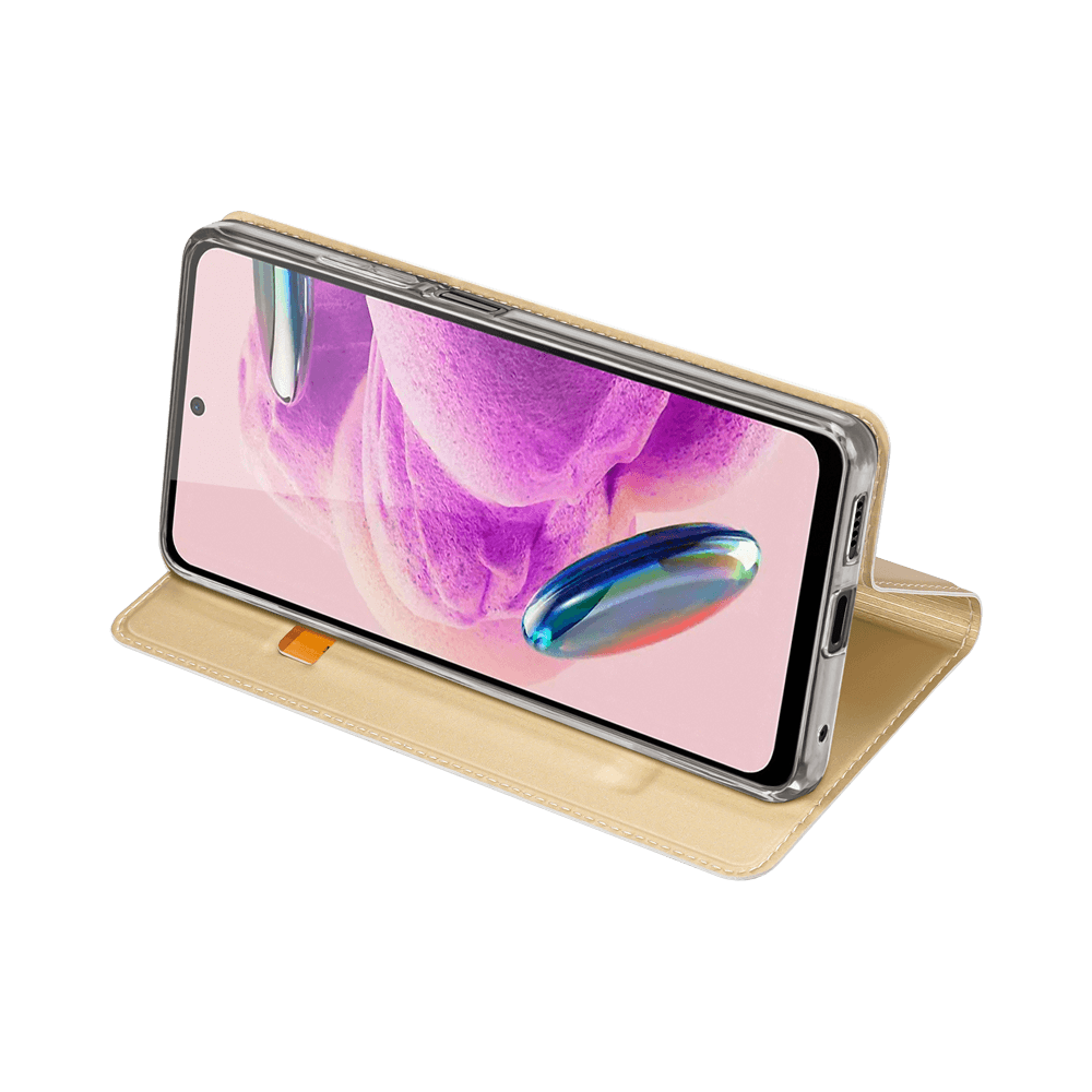 Housse folio Xiaomi Redmi Note 12S porte-carte – Dux Ducis Skin Pro Noir - Vue 7