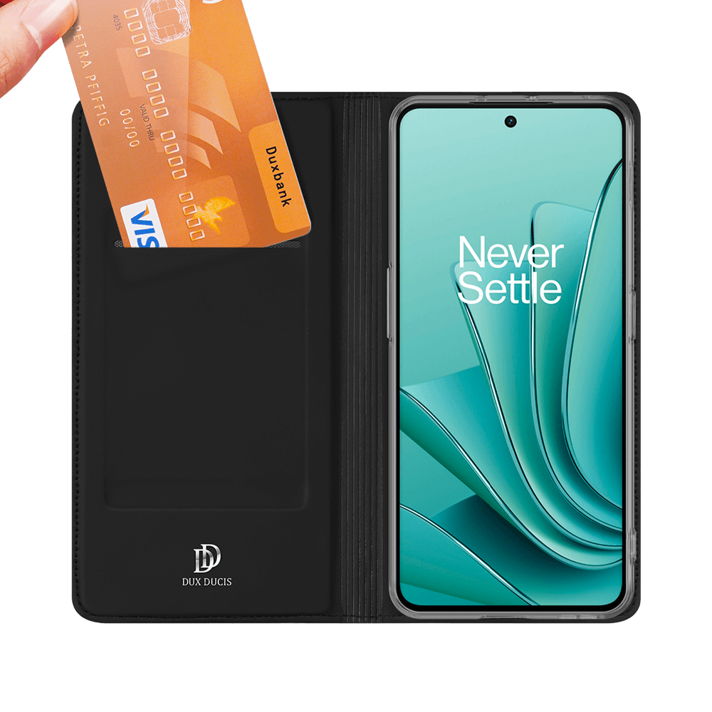 Housse folio OnePlus Nord 3 porte-carte – Dux Ducis Skin Pro Noir - Vue 3