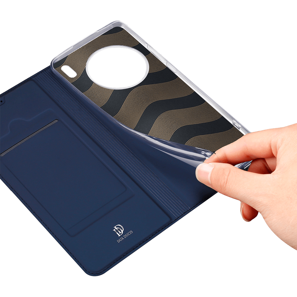 Housse folio Vivo X90 Pro porte-carte – Dux Ducis Skin Pro Noir - Vue 9