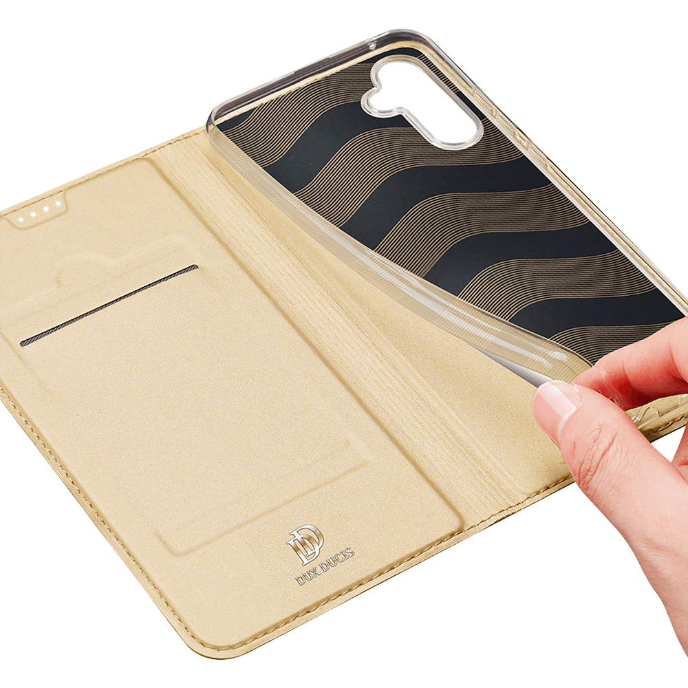 Housse folio Samsung Galaxy A54 porte-carte – Dux Ducis Skin Pro Noir - Vue 10