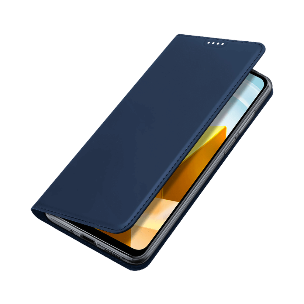 Housse folio Xiaomi Poco M5 porte-carte – Dux Ducis Skin Pro Noir - Vue 7