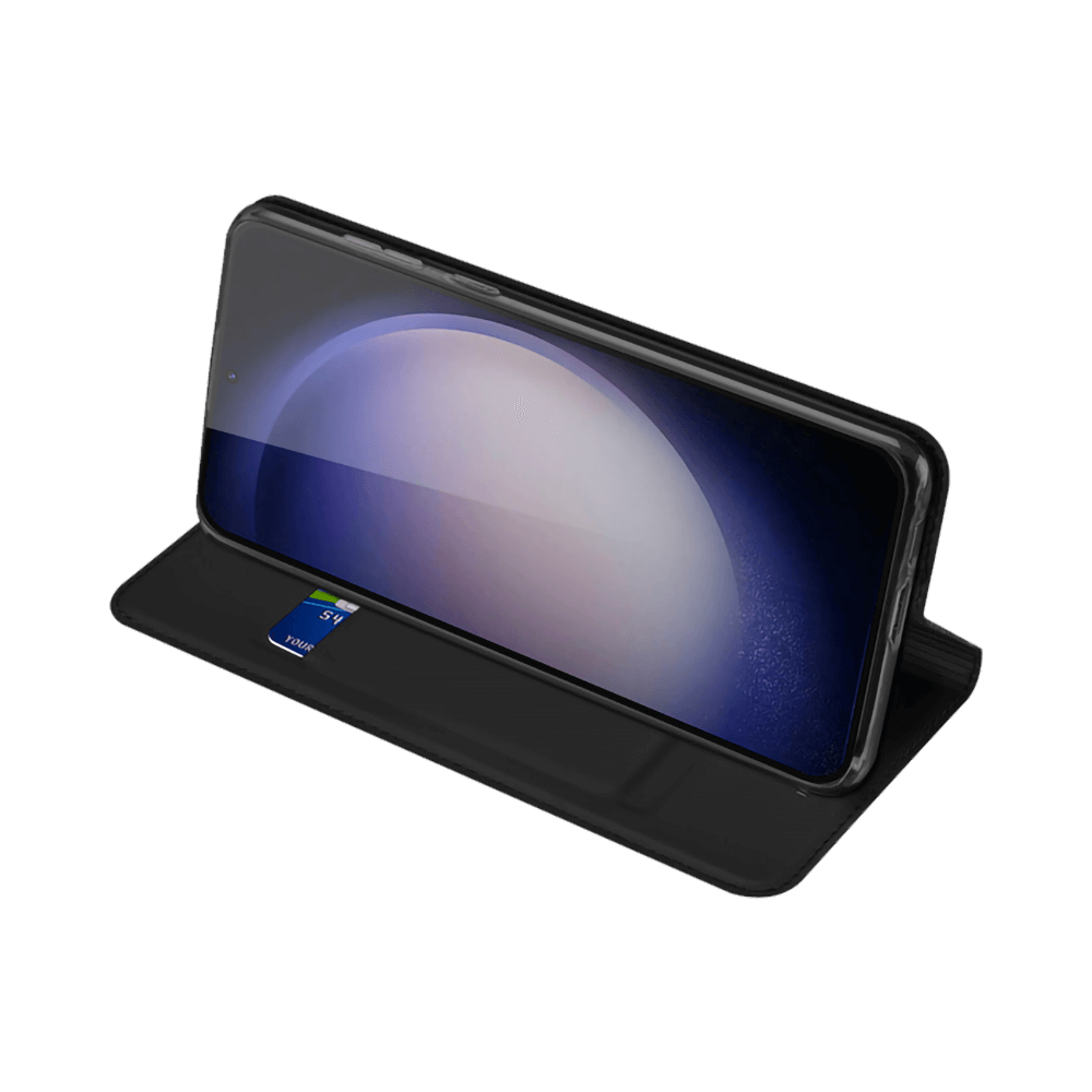 Housse folio Samsung Galaxy S23+ porte-carte – Dux Ducis Skin Pro Noir - Vue 7