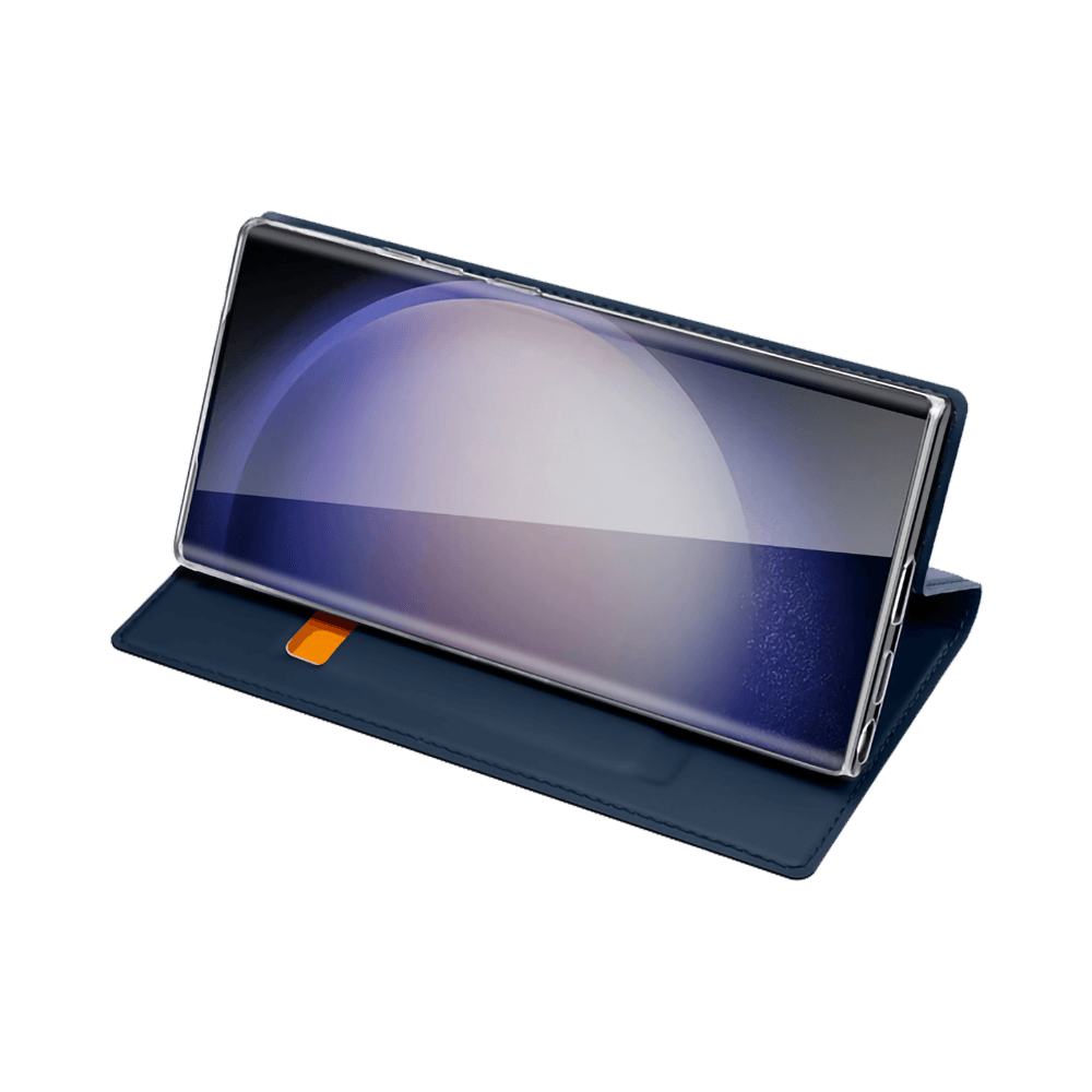 Housse folio Samsung Galaxy S23 Ultra porte-carte – Dux Ducis Skin Pro Noir - Vue 5