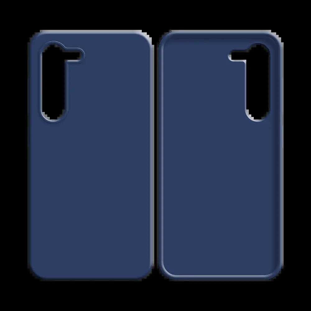 Coque silicone Samsung Galaxy S23 5G - Bleu Marine - Vue 12