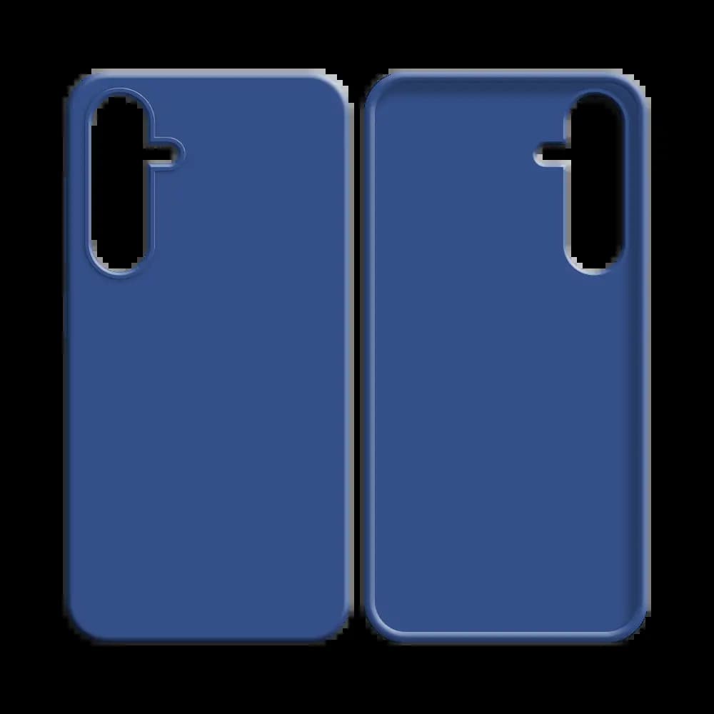 Coque silicone Samsung Galaxy S23 FE - Bleu Marine - Vue 8