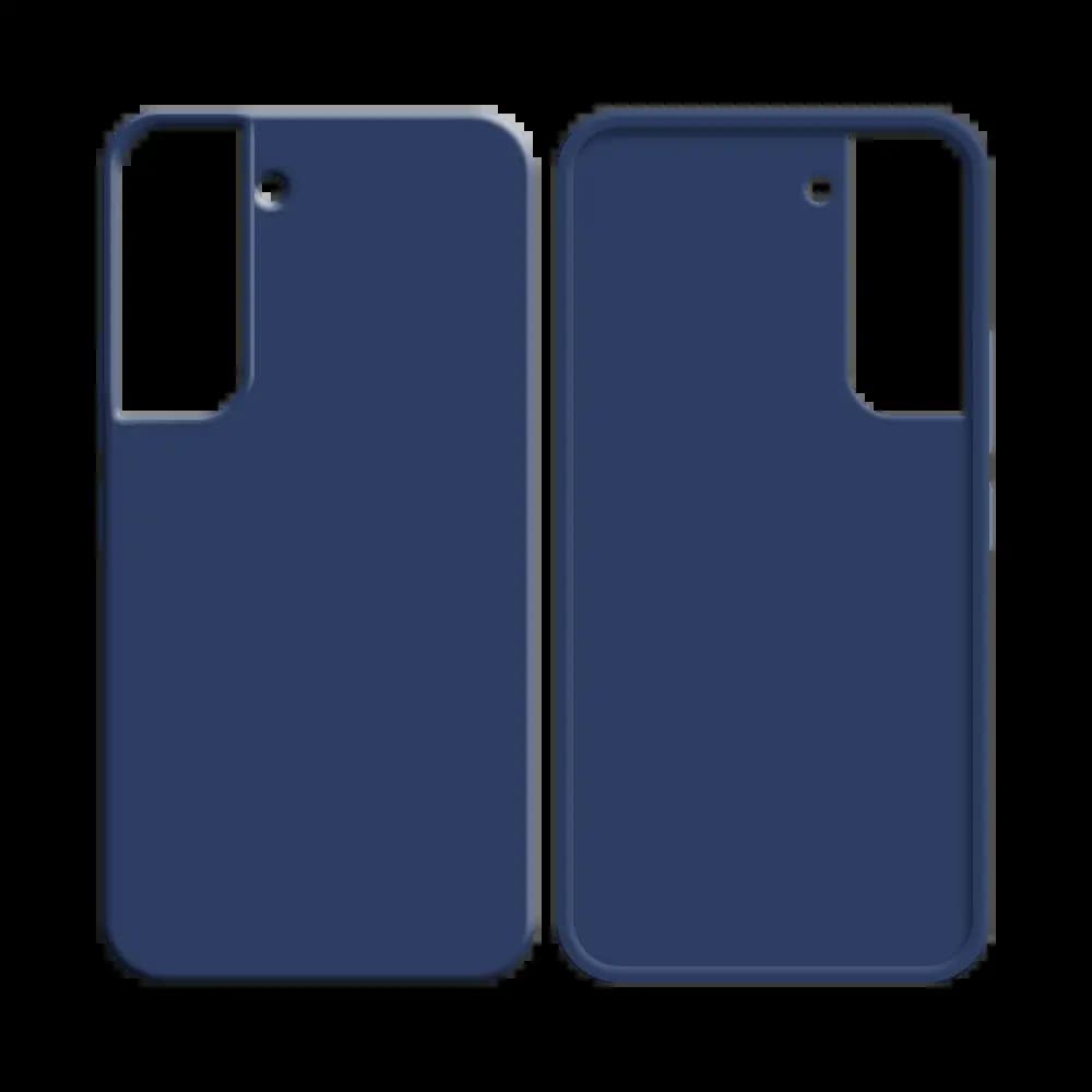 Coque silicone Samsung Galaxy S22 - Bleu Marine - Vue 12
