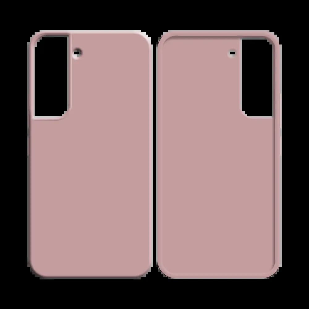 Coque silicone Samsung Galaxy S22 - Rose - Vue 12