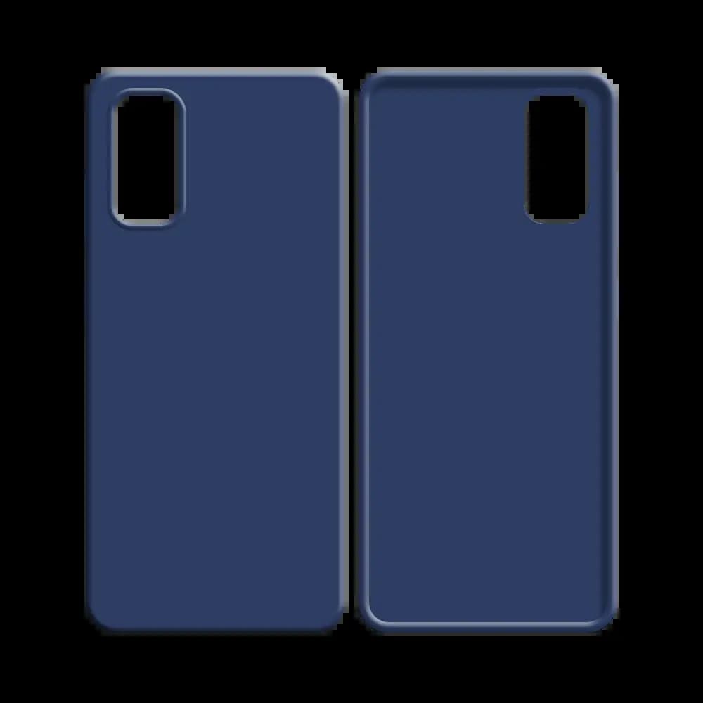 Coque silicone Samsung Galaxy S20 - Bleu Marine - Vue 12