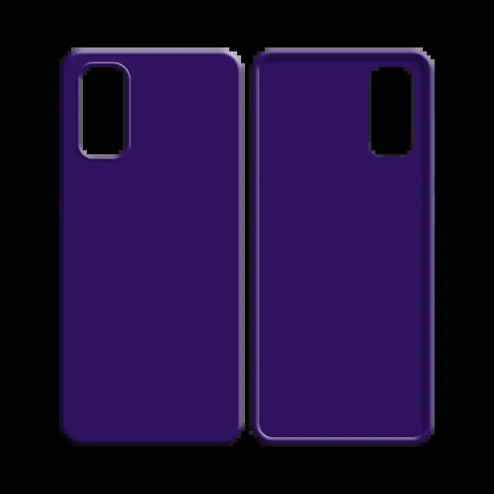 Coque silicone Samsung Galaxy S20 - Mauve - Vue 12