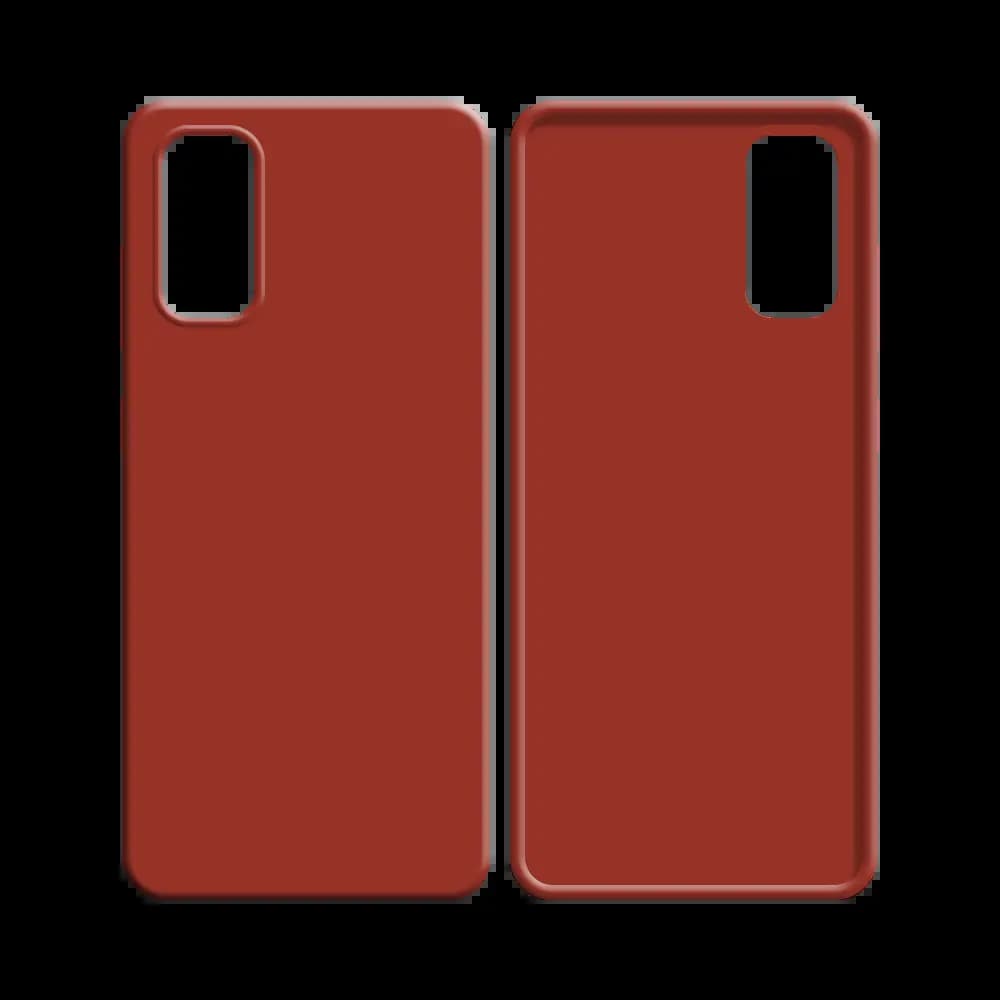 Coque silicone Samsung Galaxy S20 - Rouge - Vue 12
