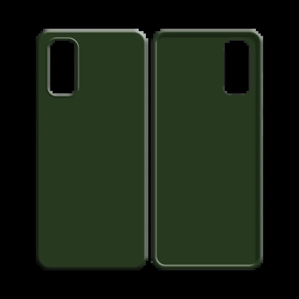 Coque silicone Samsung Galaxy S20 - Vert Foncé - Vue 12