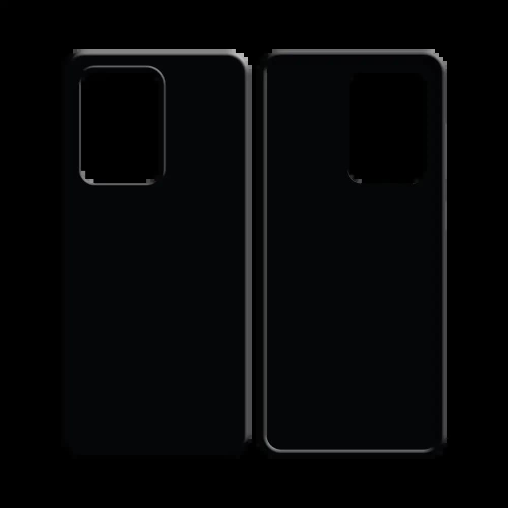 Coque silicone Samsung Galaxy S20 Ultra - Noir - Vue 12