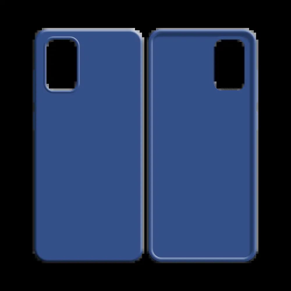 Coque silicone Samsung Galaxy A52 / A52s 5G - Bleu Marine - Vue 12
