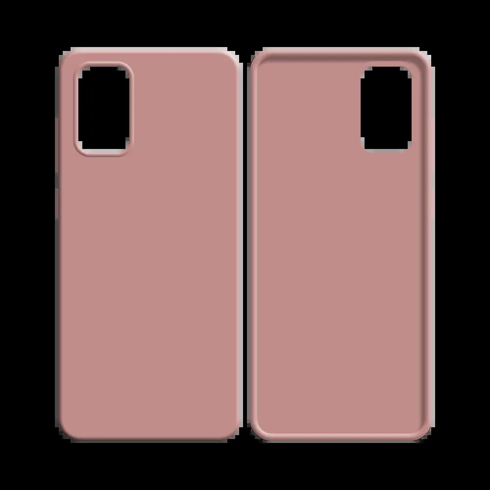 Coque silicone Samsung Galaxy A52 / A52s 5G - Rose - Vue 12