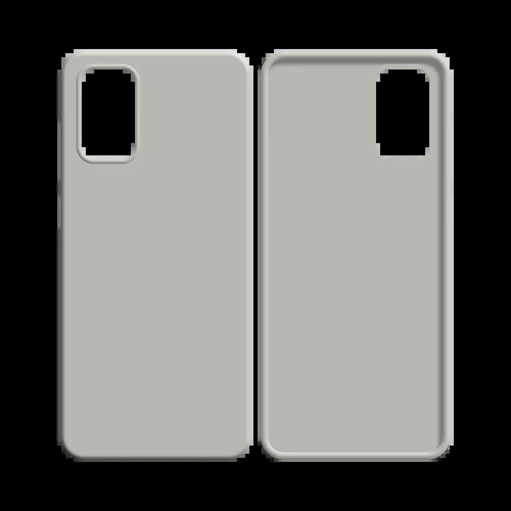 Coque silicone Samsung Galaxy S20+ - Blanc - Vue 8