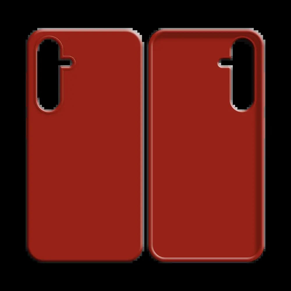 Coque silicone Samsung Galaxy A14 - Rouge - Vue 12