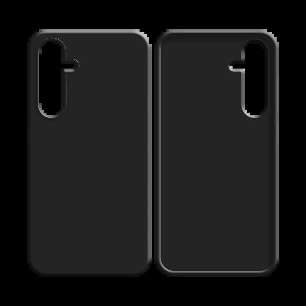 Coque silicone Samsung Galaxy A25 5G - Noir - Vue 12