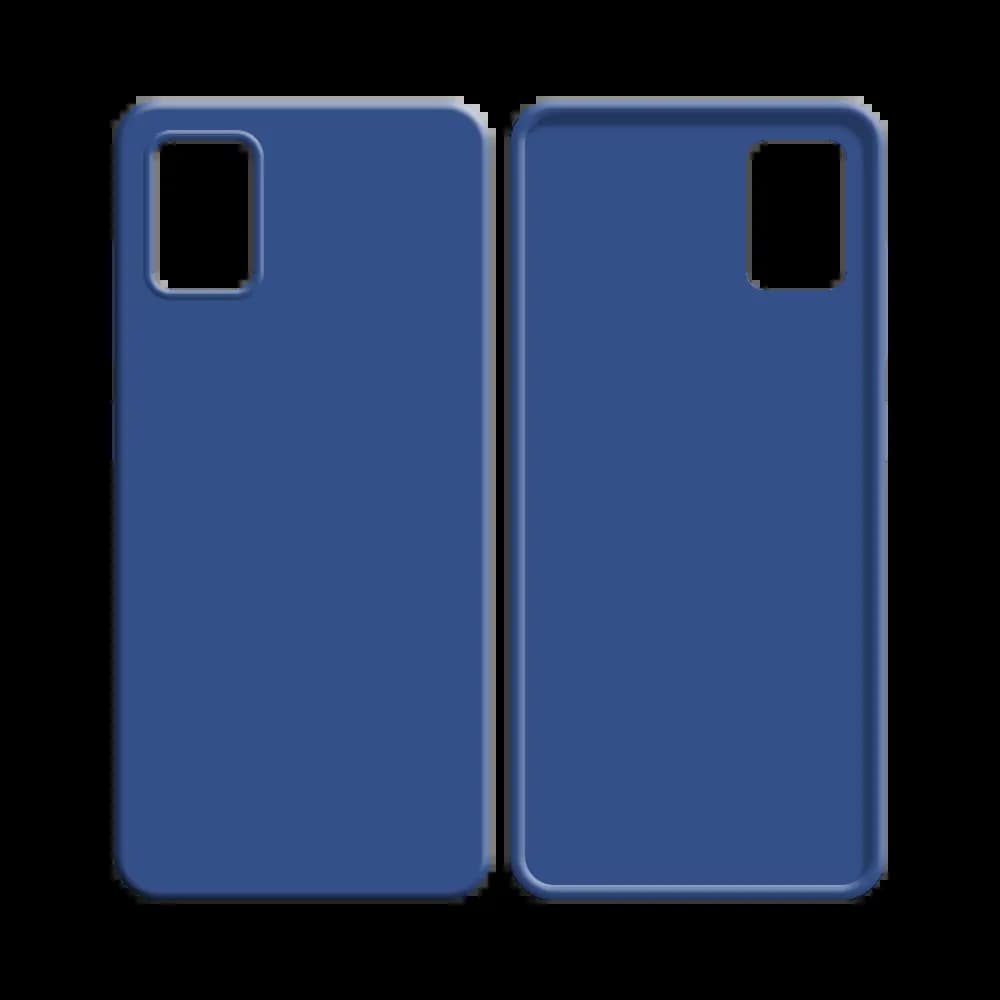 Coque silicone Samsung Galaxy A51 - Bleu Marine - Vue 12