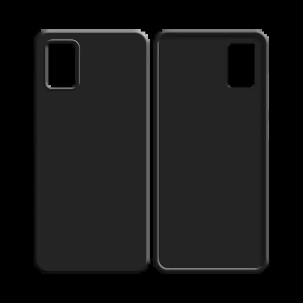 Coque silicone Samsung Galaxy A51 - Noir - Vue 12