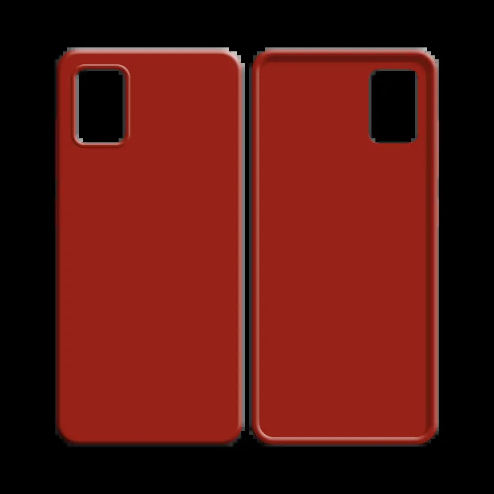 Coque silicone Samsung Galaxy A51 - Rouge - Vue 12