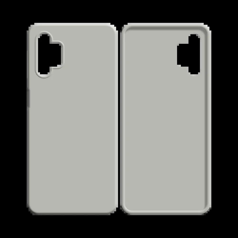 Coque silicone Samsung Galaxy A13 4G - Blanc - Vue 12