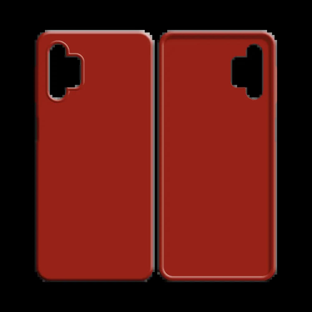 Coque silicone Samsung Galaxy A13 4G - Rouge - Vue 12