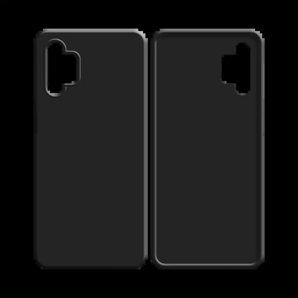 Coque silicone Samsung Galaxy A32 5G - Noir - Vue 12