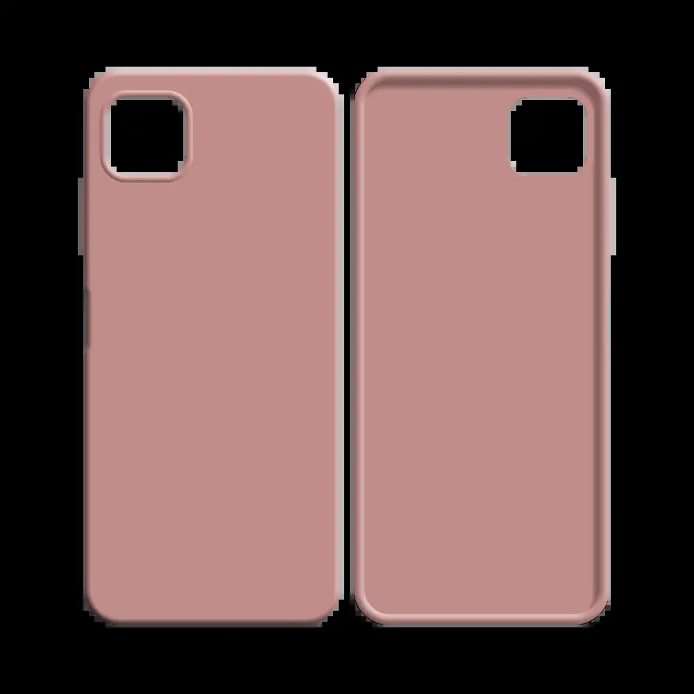 Coque silicone Samsung Galaxy A12 / Galaxy M12 - Rose - Vue 12
