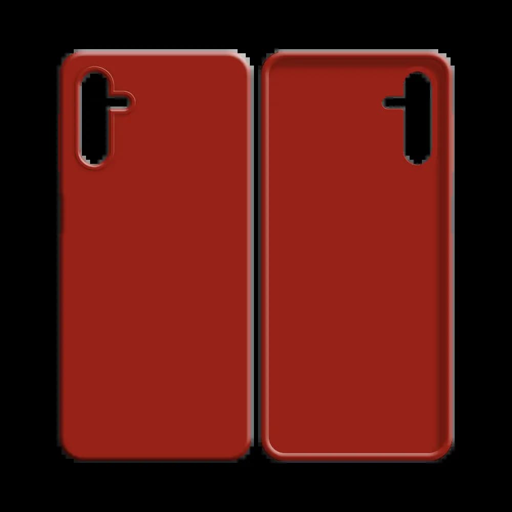 Coque silicone Samsung Galaxy A13 5G / Galaxy A04s - Rouge - Vue 12