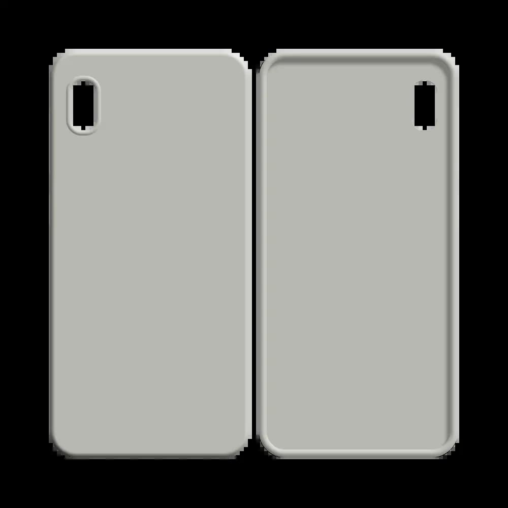 Coque silicone Samsung Galaxy A10 - Blanc - Vue 12