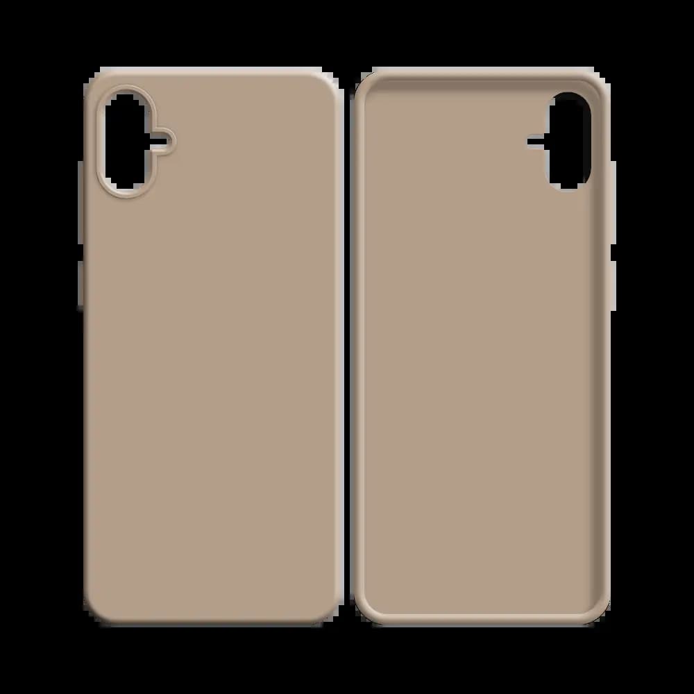 Coque silicone Samsung Galaxy A04e - Rose Gold - Vue 12