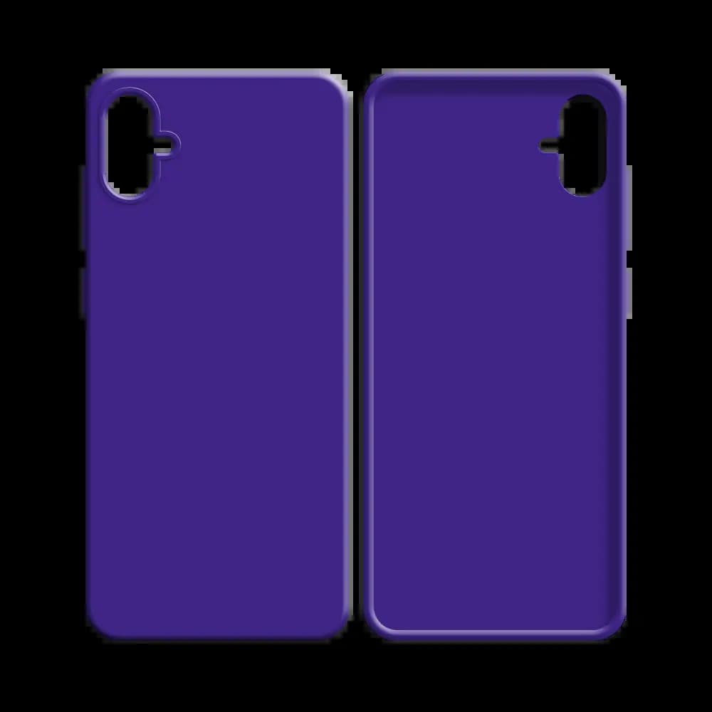Coque silicone Samsung Galaxy A05 - Mauve - Vue 12