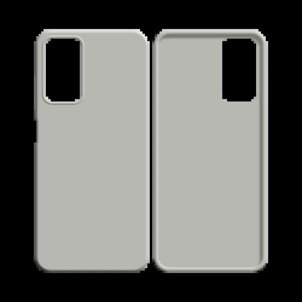 Coque silicone Samsung Galaxy A03s - Blanc - Vue 12