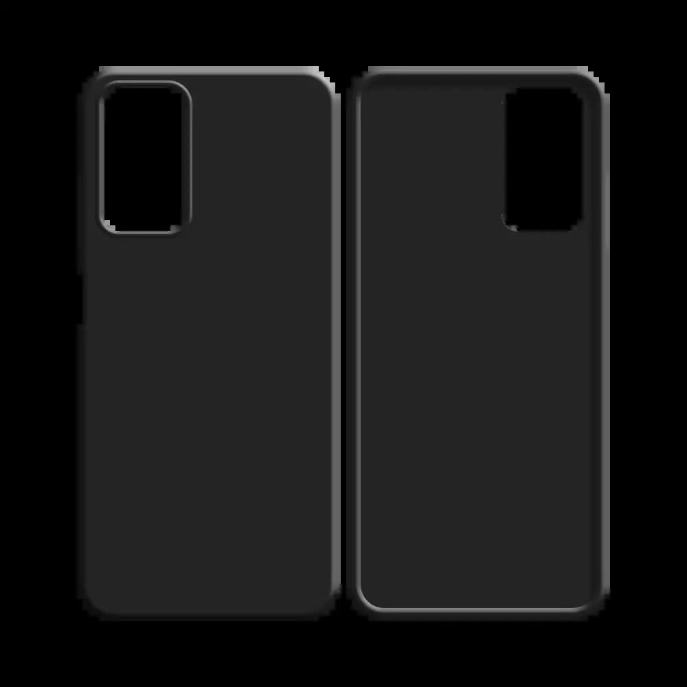 Coque silicone Samsung Galaxy A03s - Noir - Vue 12