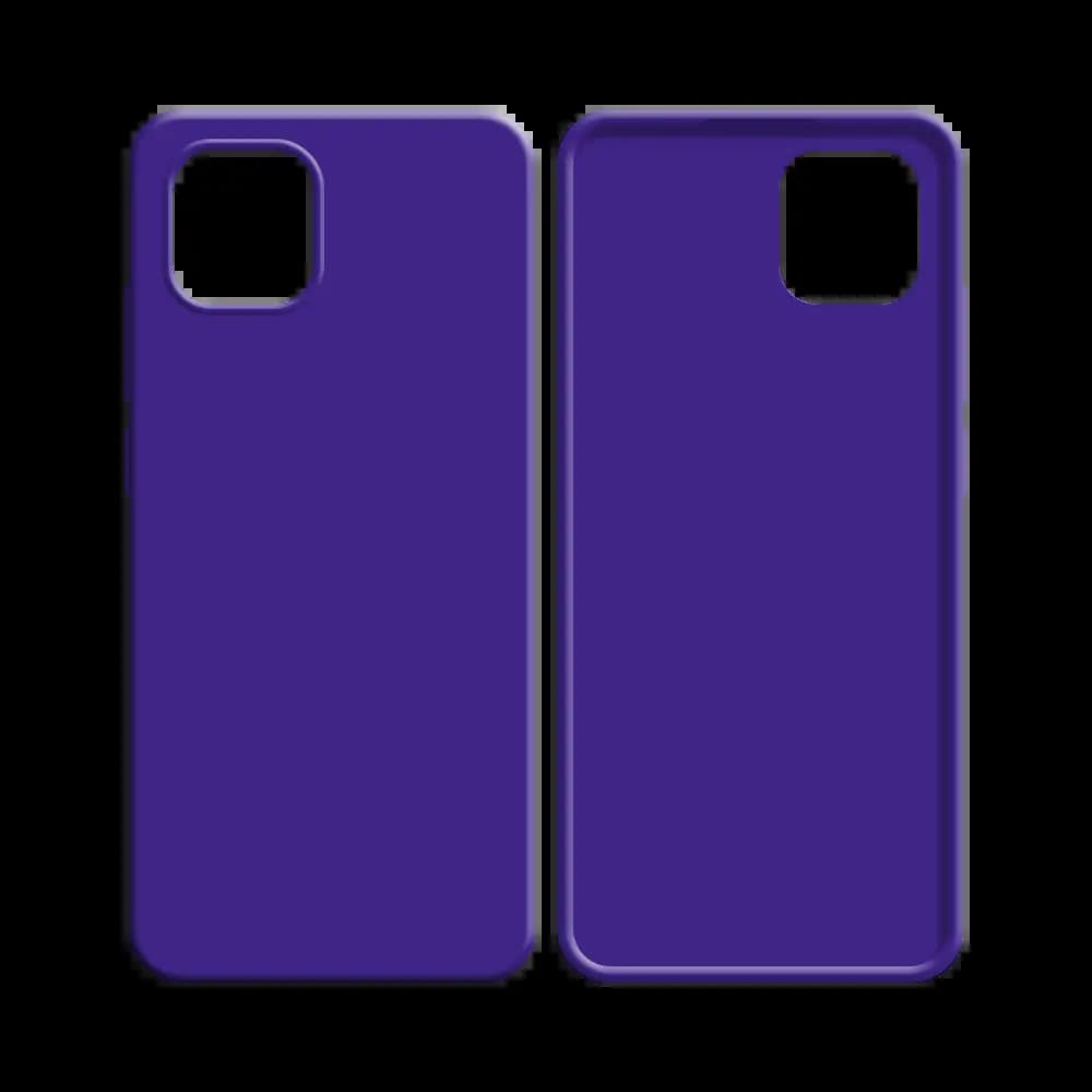 Coque silicone Samsung Galaxy A03 - Mauve - Vue 12