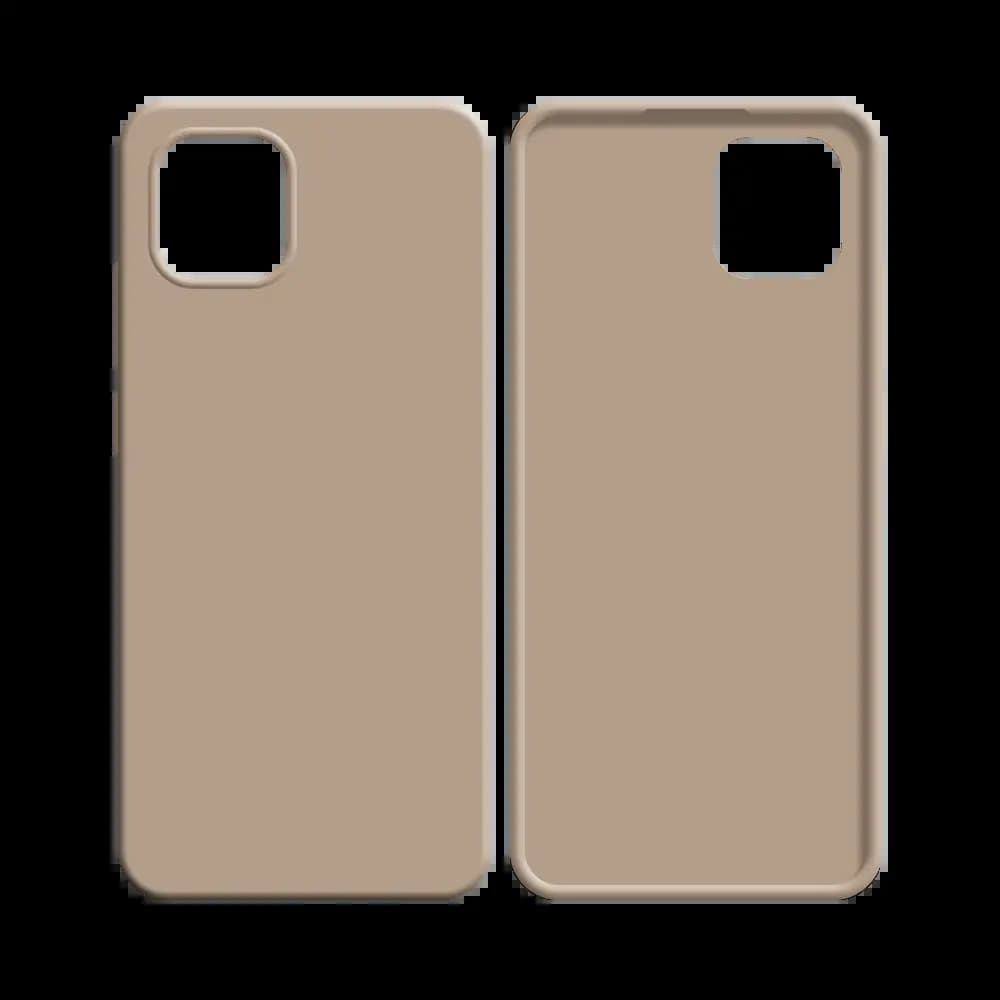 Coque silicone Samsung Galaxy A03 - Rose Gold - Vue 12