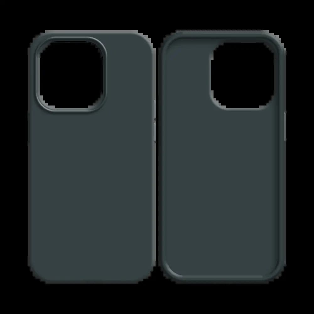 Coque silicone iPhone 11 Pro - Noir - Vue 12