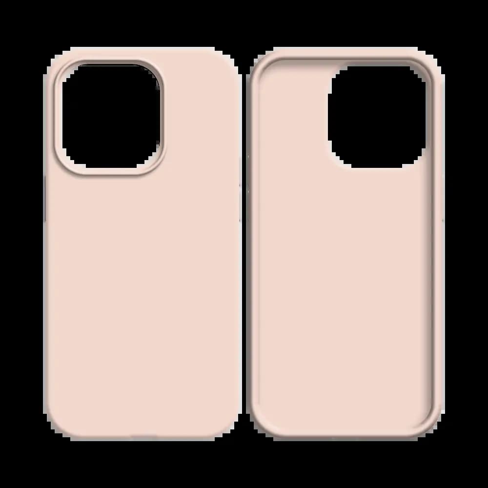 Coque silicone iPhone 11 Pro - Rose Gold - Vue 12