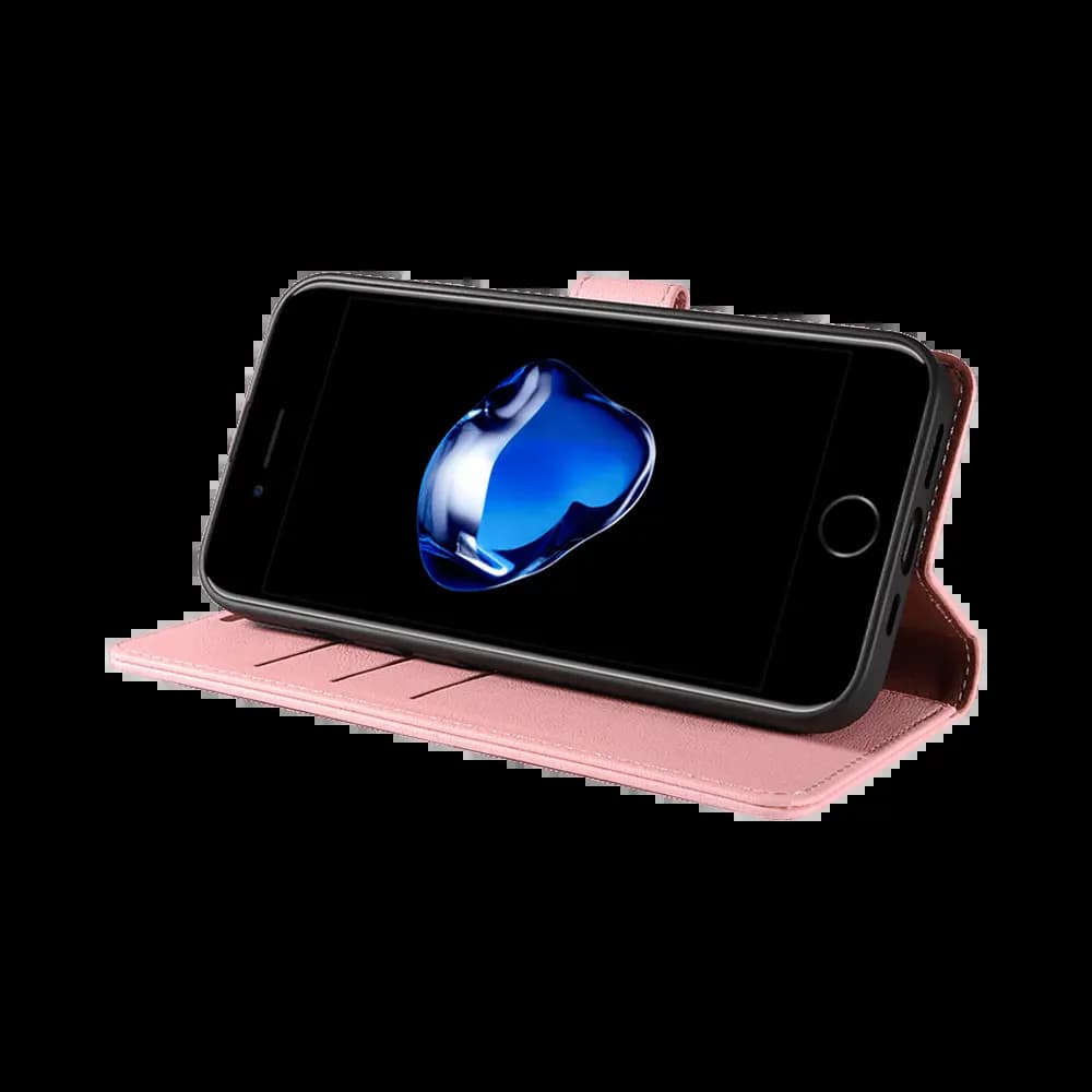 Housse folio anti-RFID iPhone 6 Plus / 6S Plus – PROTECT IP011 Rose - Vue 13