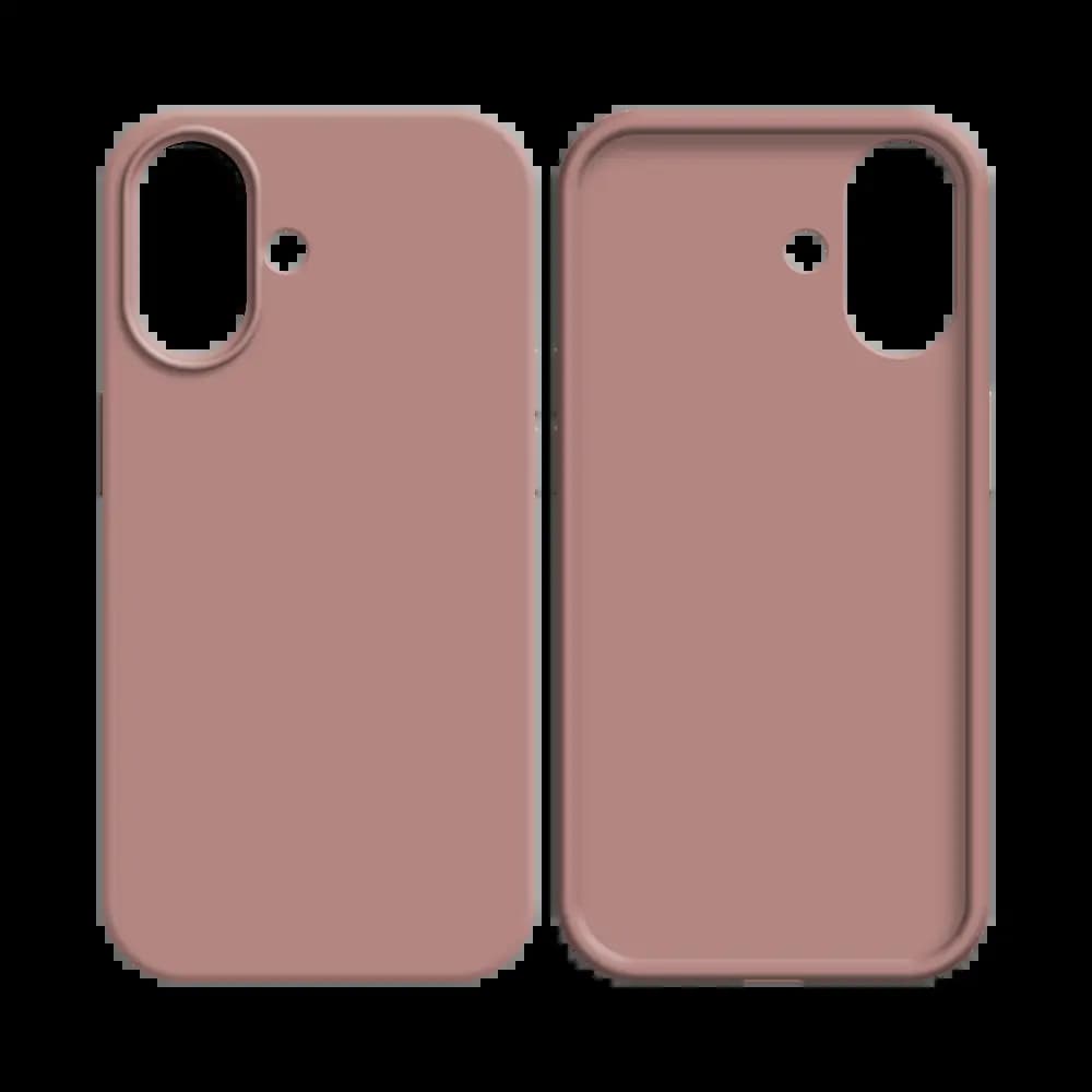 Coque silicone iPhone 16 Plus - Rose - Vue 8