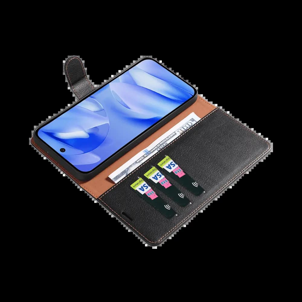 Housse folio anti-RFID Google Pixel 9a PROTECT IP011 Noir - Vue 9